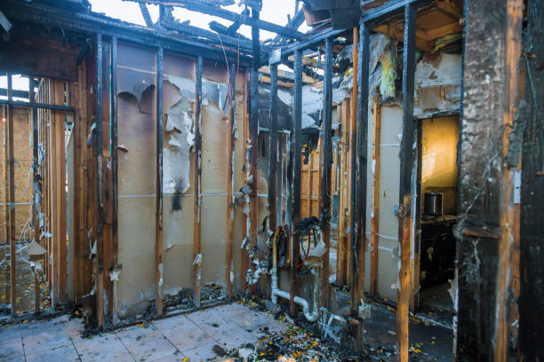 Professional Fire Damage Repair technician working in Glasgow, MT